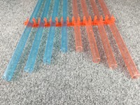 PVC紅藍透明線管